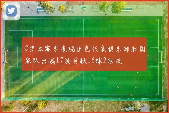 C罗本赛季表现出色代表俱乐部和国家队出战17场贡献16球2助攻